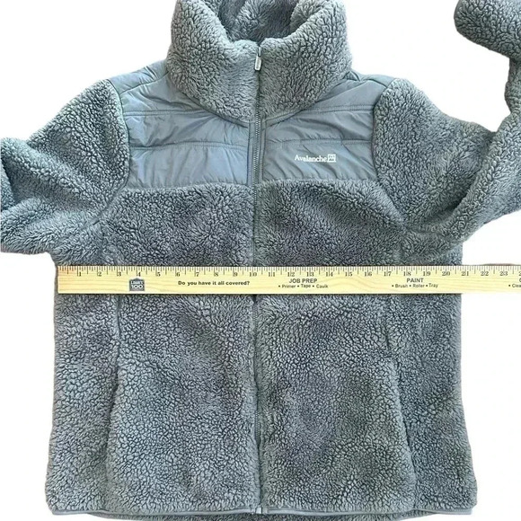 Avalanche Outdoor Supply Co Caney Sherpa Jacket Gray Women’s XL - Picture 8 of 8